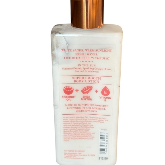 Bath & Body Works In the Sun Body Lotion 8 oz - Picture 2 of 4